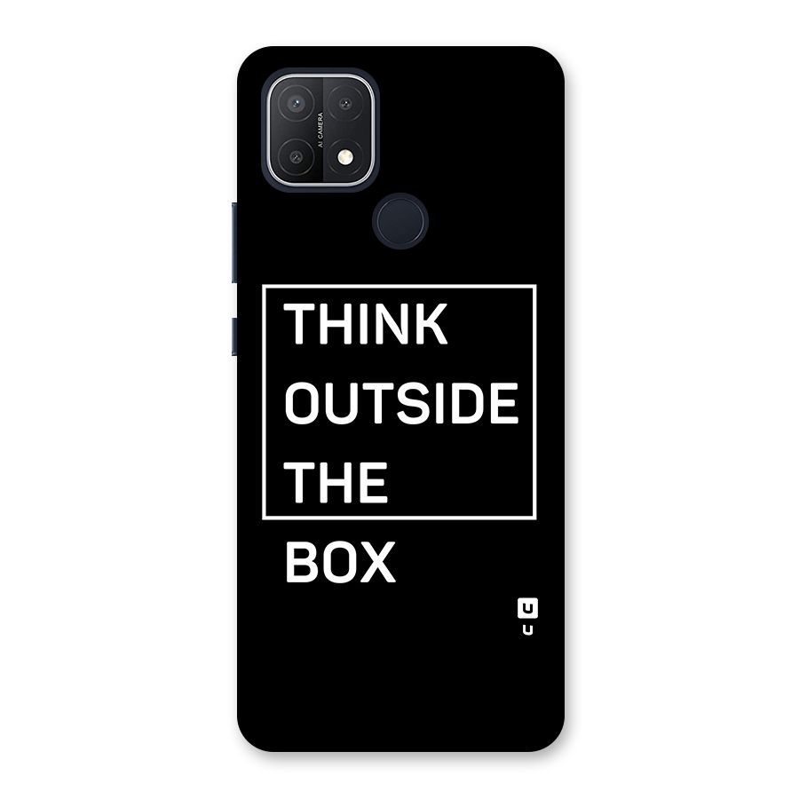 Always Think Outside Back Case for Oppo A15s