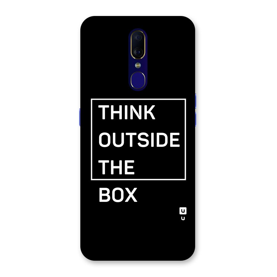 Always Think Outside Back Case for Oppo A9