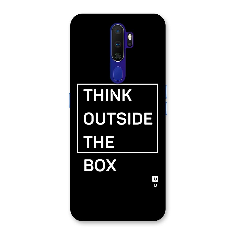 Always Think Outside Back Case for Oppo A9 (2020)