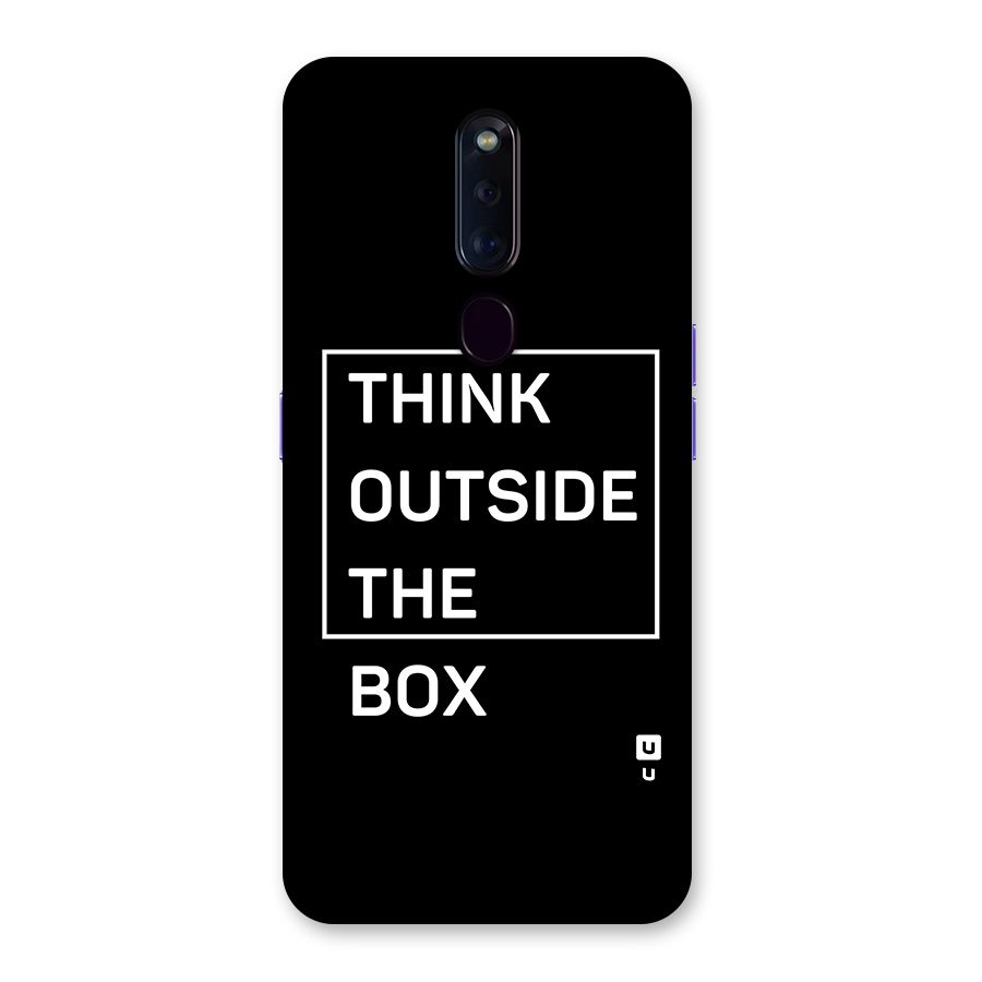 Always Think Outside Back Case for Oppo F11 Pro