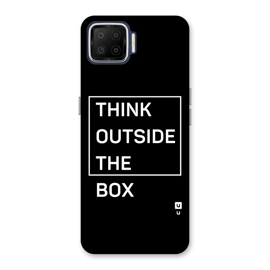 Always Think Outside Back Case for Oppo F17