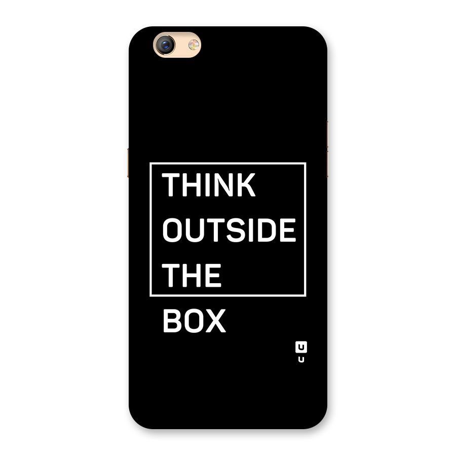 Always Think Outside Back Case for Oppo F3 Plus