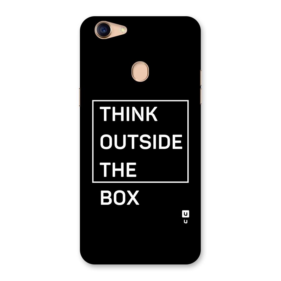 Always Think Outside Back Case for Oppo F5 Youth