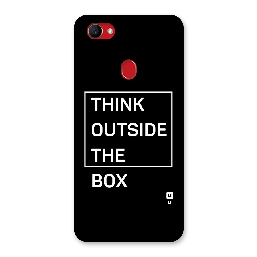 Always Think Outside Back Case for Oppo F7