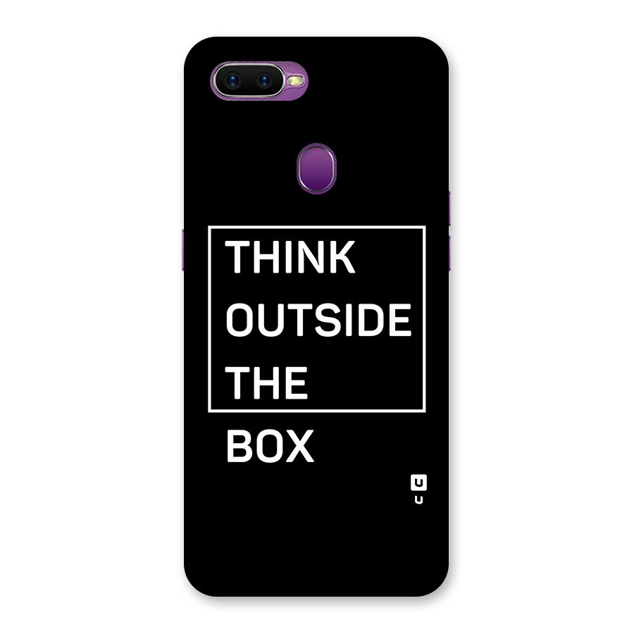 Always Think Outside Back Case for Oppo F9