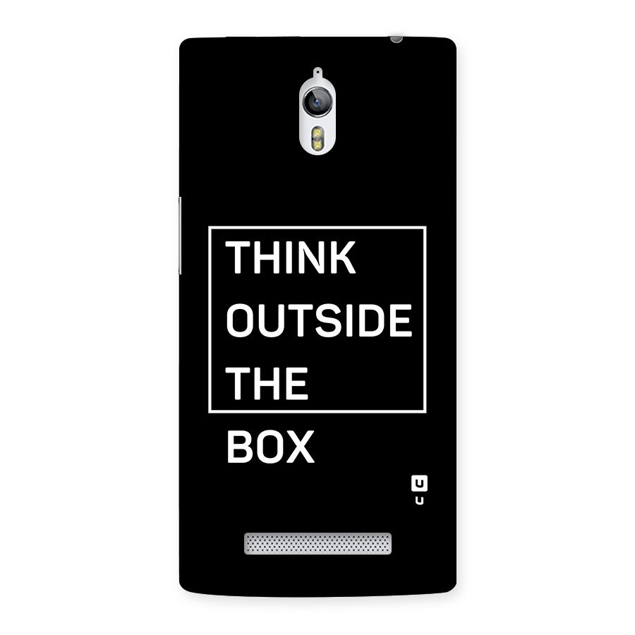 Always Think Outside Back Case for Oppo Find 7