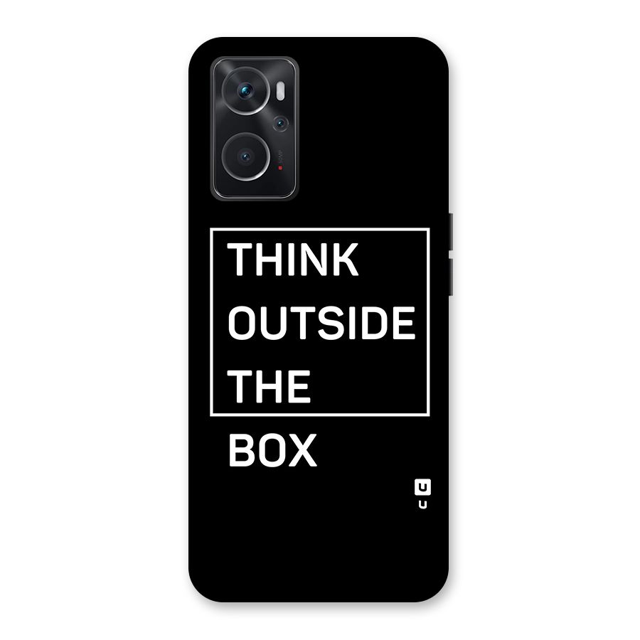 Always Think Outside Back Case for Oppo K10 4G