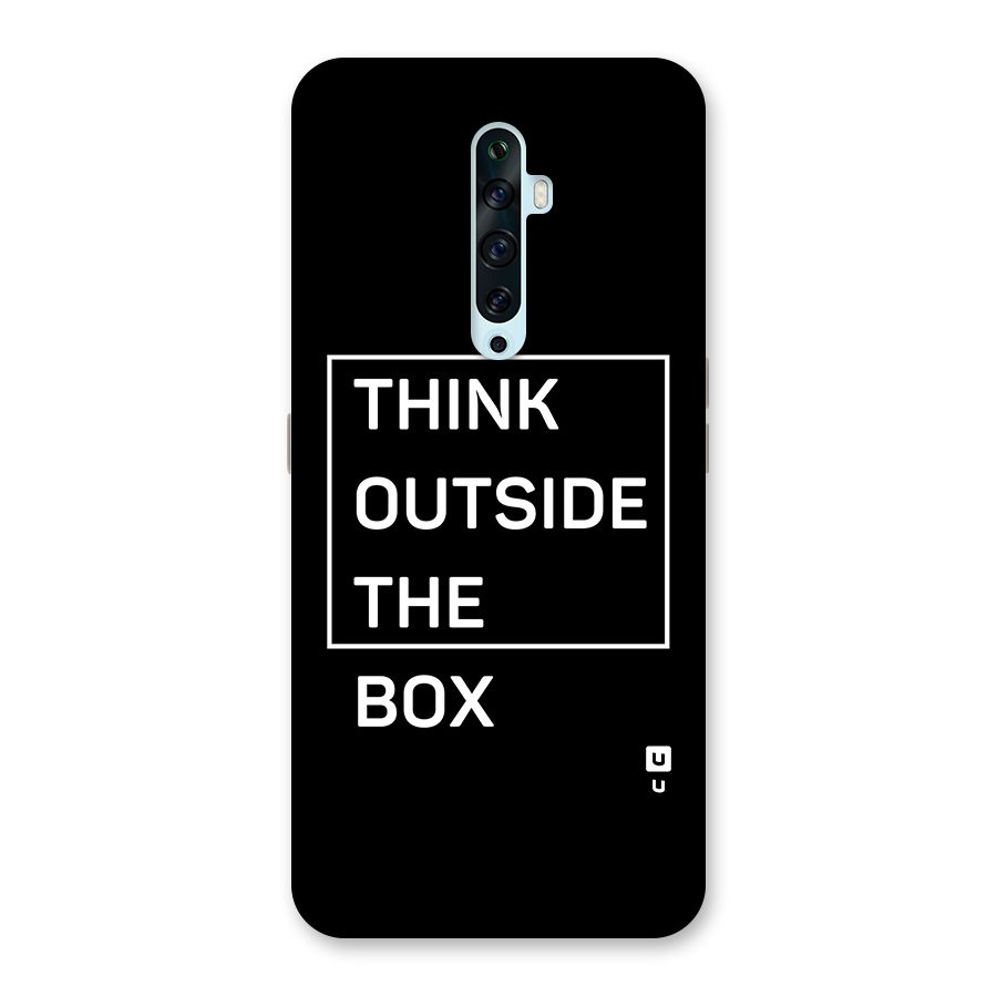 Always Think Outside Back Case for Oppo Reno2 Z