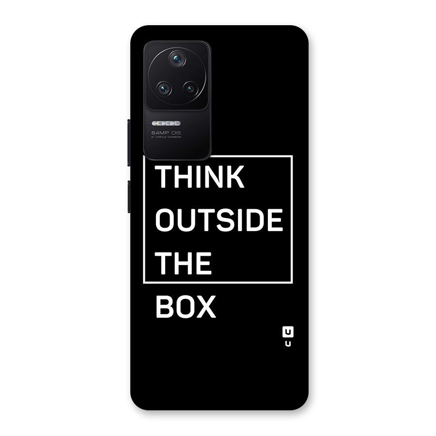 Always Think Outside Back Case for Poco F4 5G
