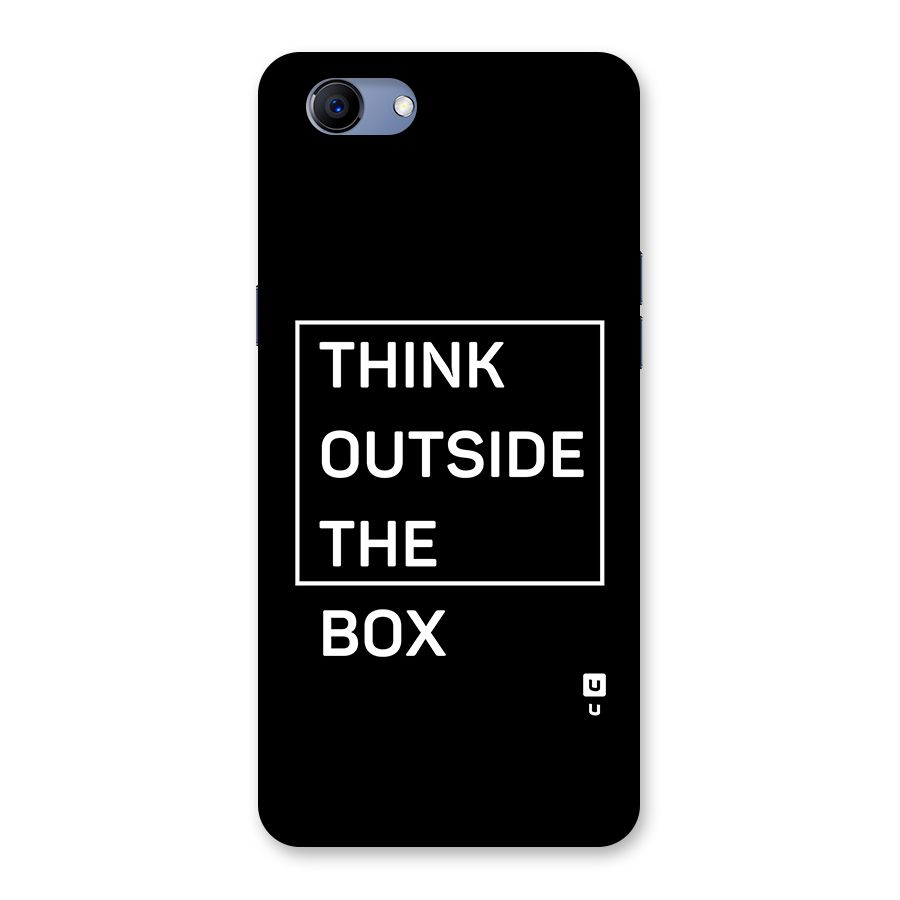 Always Think Outside Back Case for Realme 1