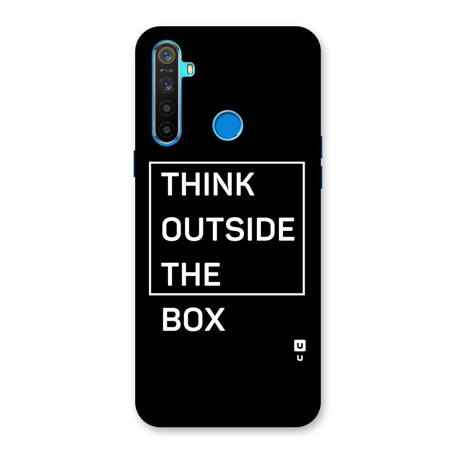 Always Think Outside Back Case for Realme 5
