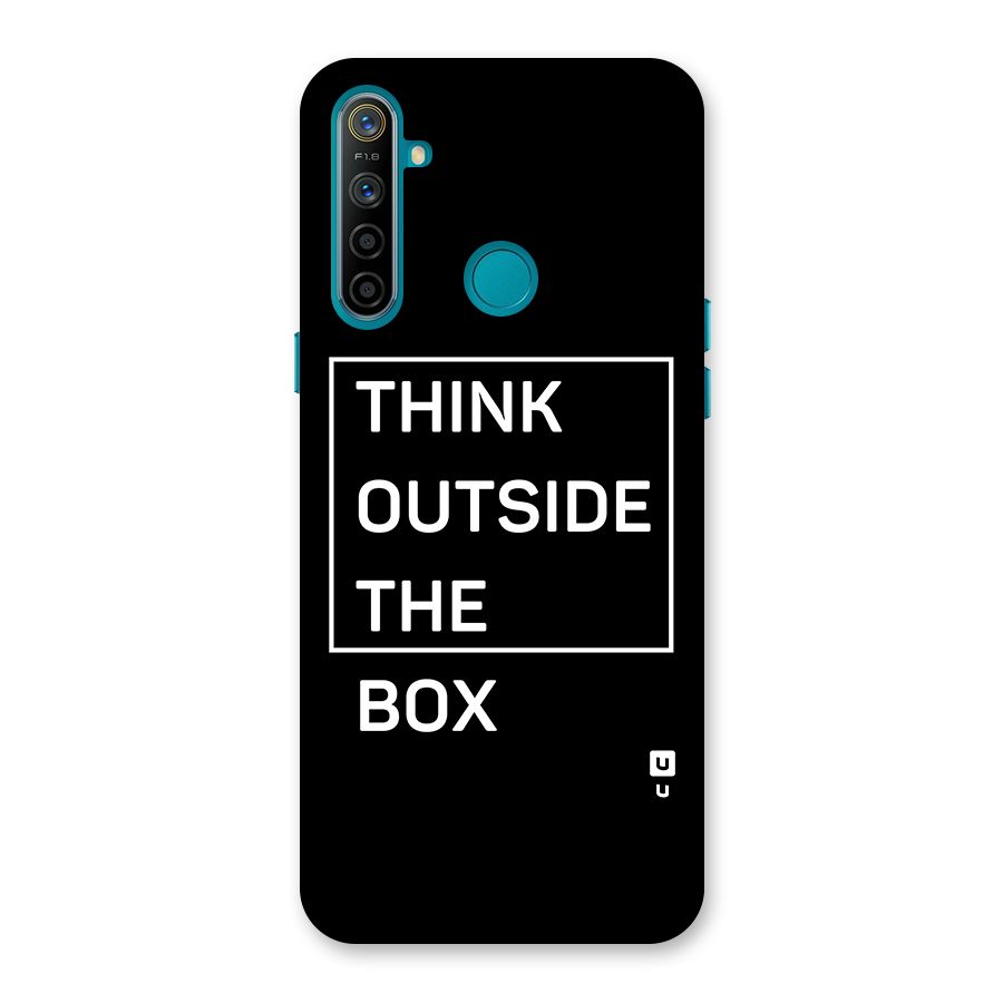 Always Think Outside Back Case for Realme 5i