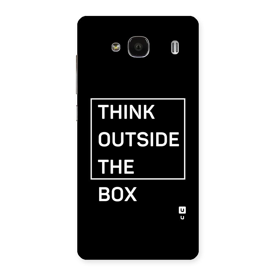 Always Think Outside Back Case for Redmi 2
