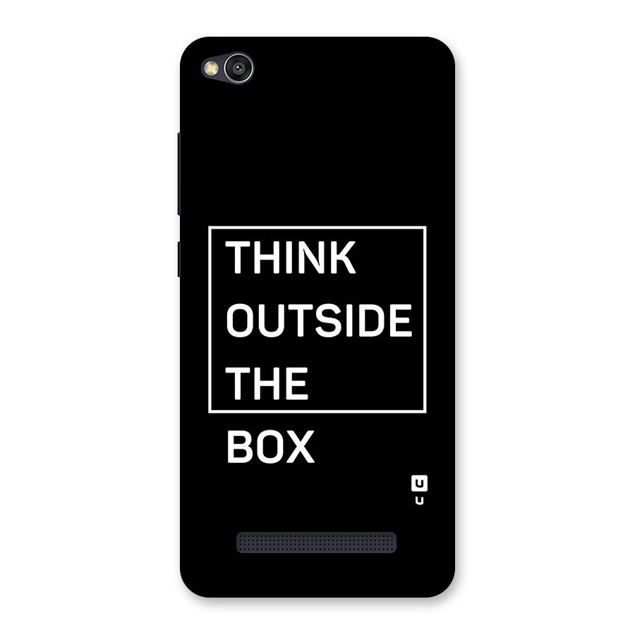 Always Think Outside Back Case for Redmi 4A