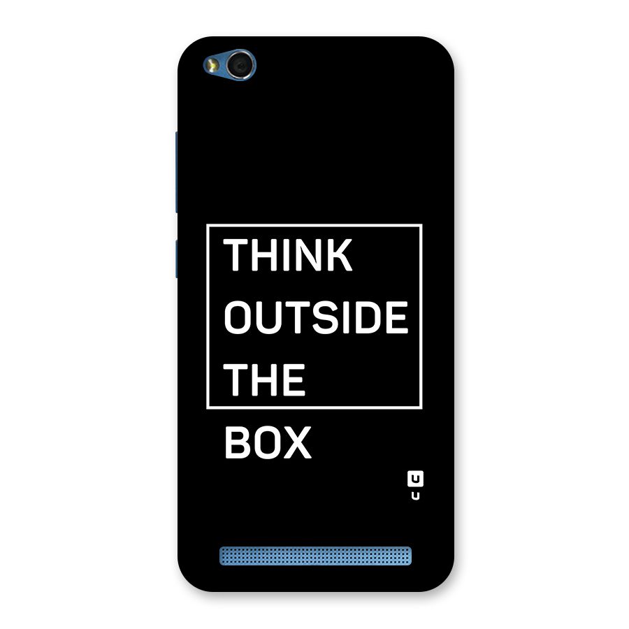 Always Think Outside Back Case for Redmi 5A