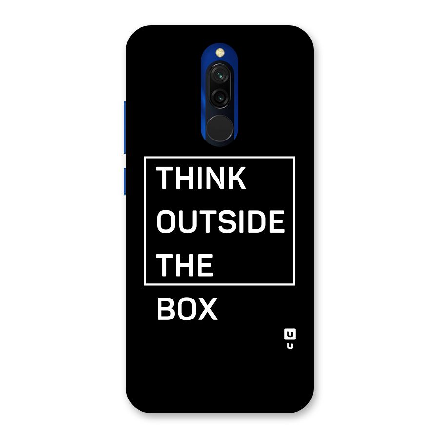Always Think Outside Back Case for Redmi 8