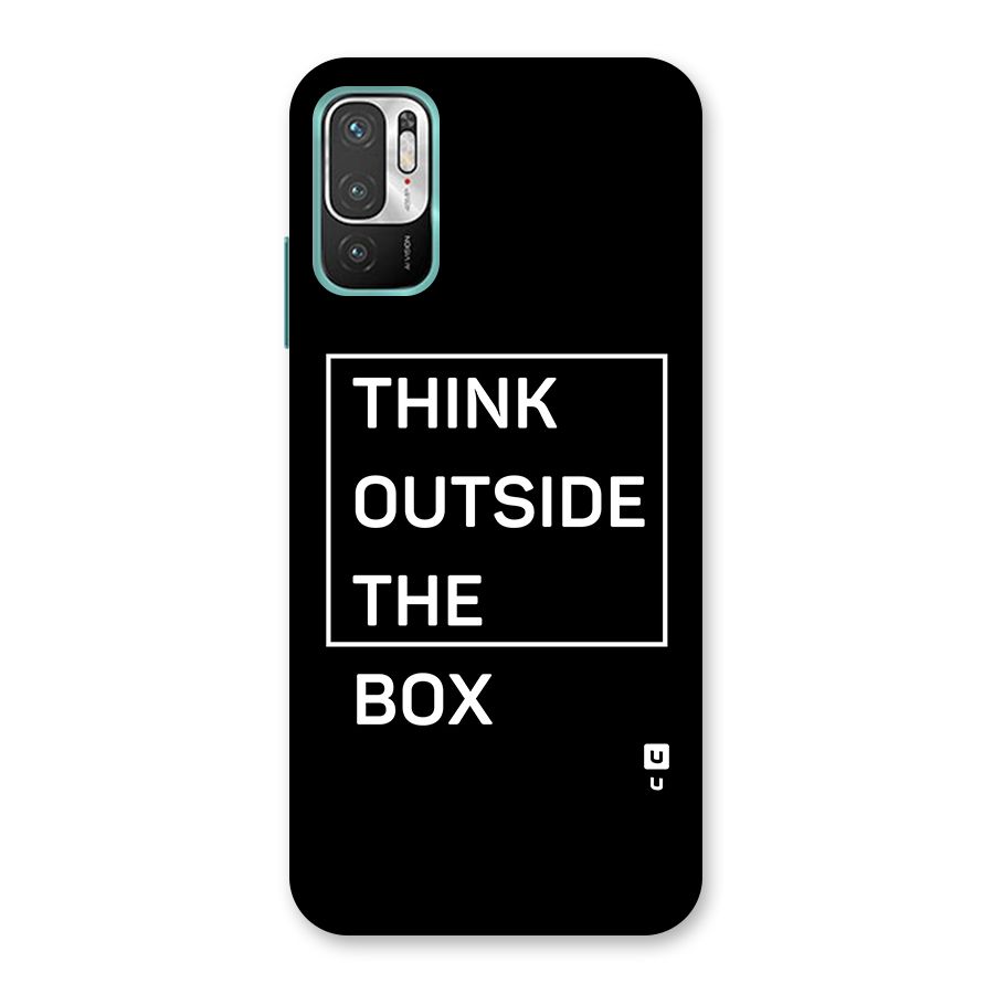Always Think Outside Back Case for Redmi Note 10T 5G