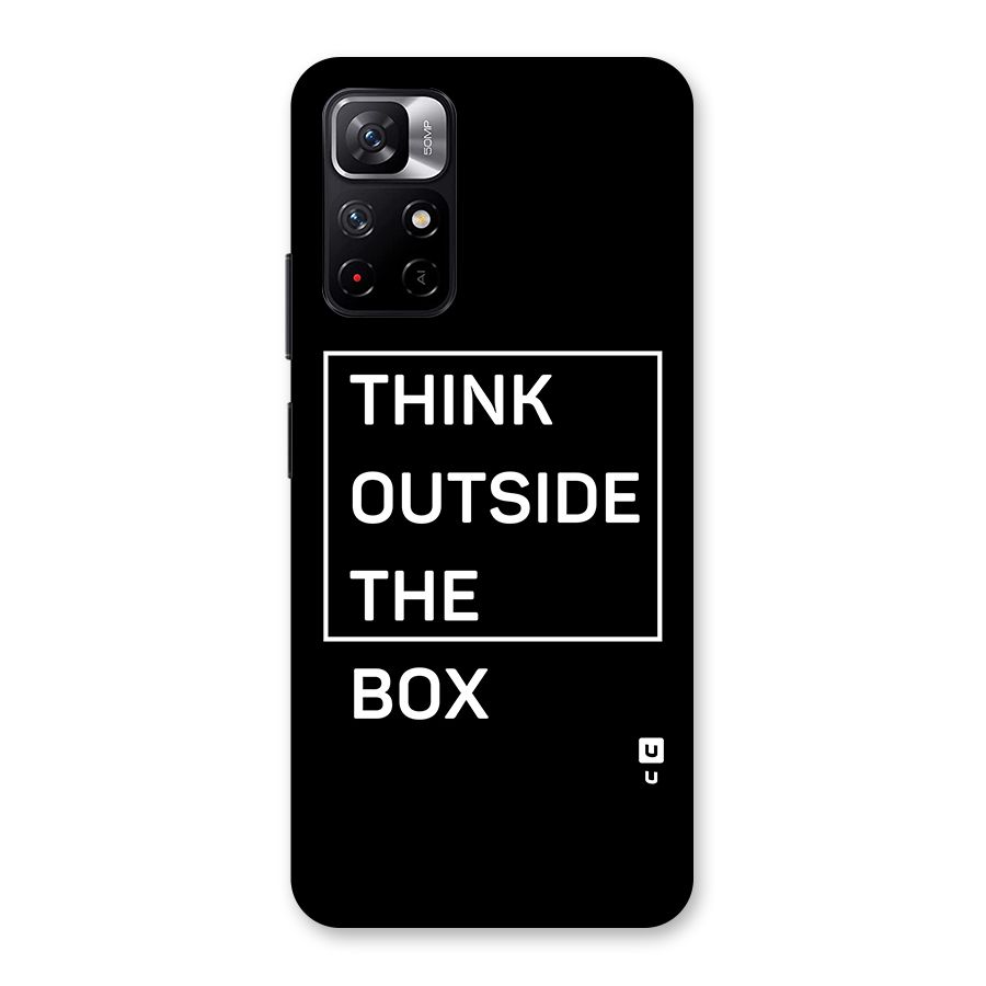 Always Think Outside Back Case for Redmi Note 11T 5G