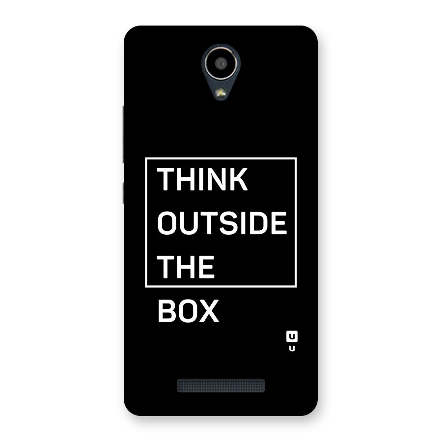 Always Think Outside Back Case for Redmi Note 2