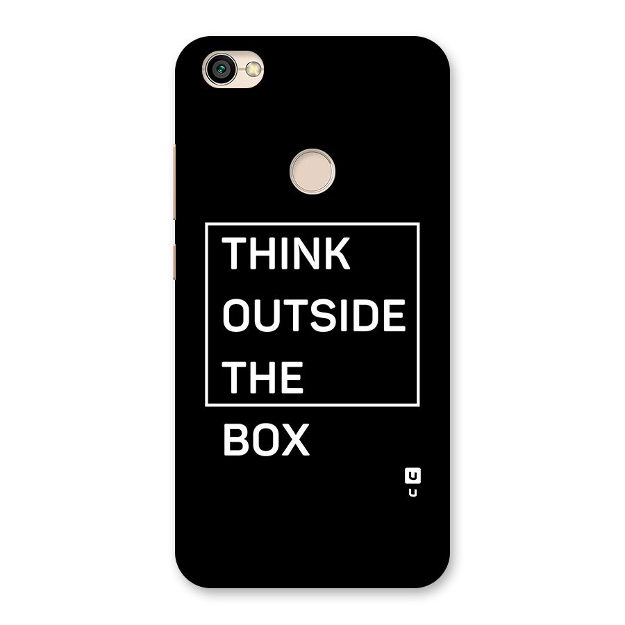 Always Think Outside Back Case for Redmi Y1 2017