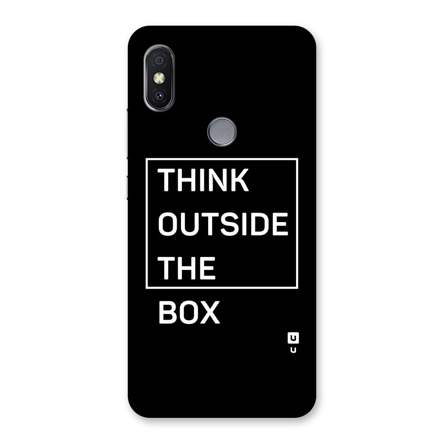 Always Think Outside Back Case for Redmi Y2