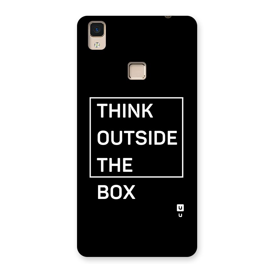 Always Think Outside Back Case for V3 Max