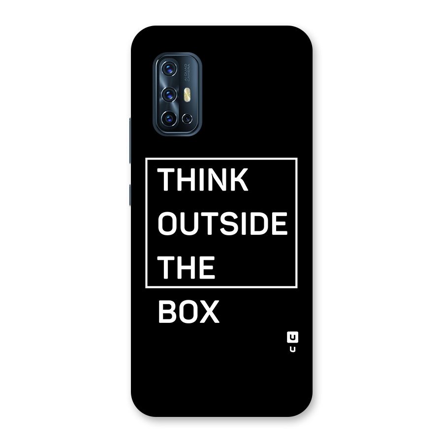 Always Think Outside Back Case for Vivo V17