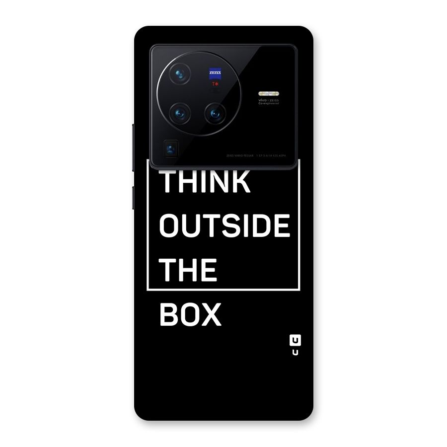 Always Think Outside Back Case for Vivo X80 Pro