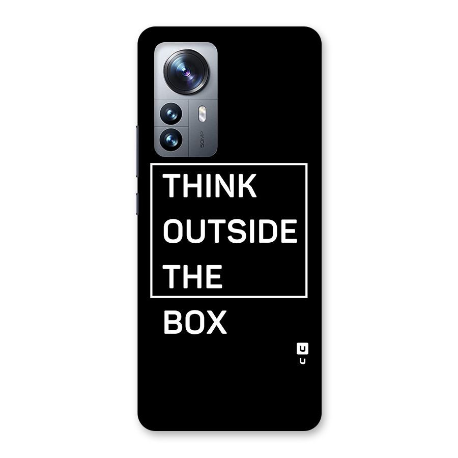 Always Think Outside Back Case for Xiaomi 12 Pro