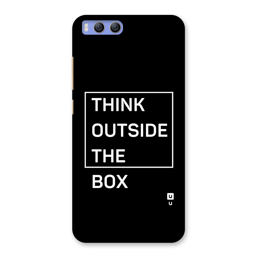 Always Think Outside Back Case for Xiaomi Mi 6