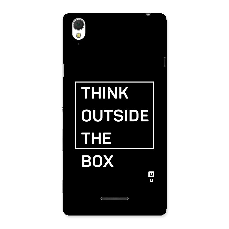 Always Think Outside Back Case for Xperia T3