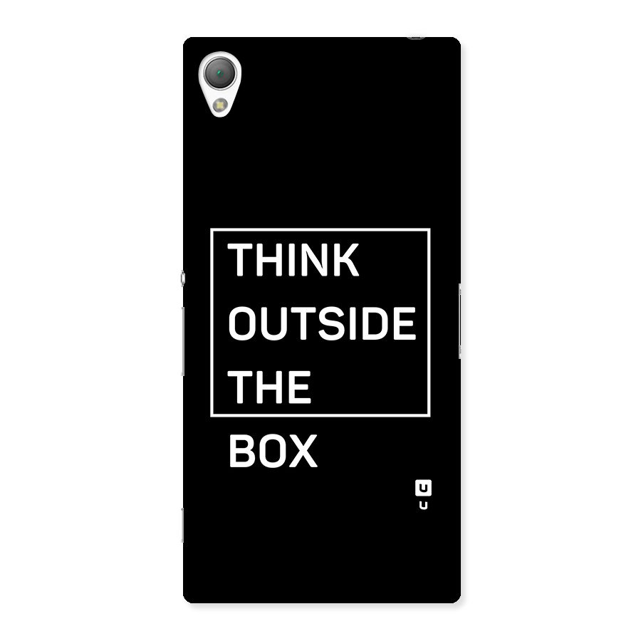 Always Think Outside Back Case for Xperia Z3