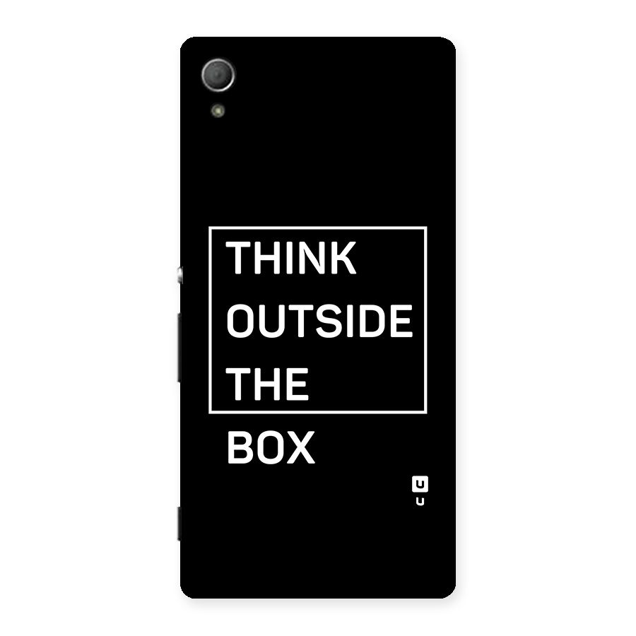 Always Think Outside Back Case for Xperia Z3 Plus