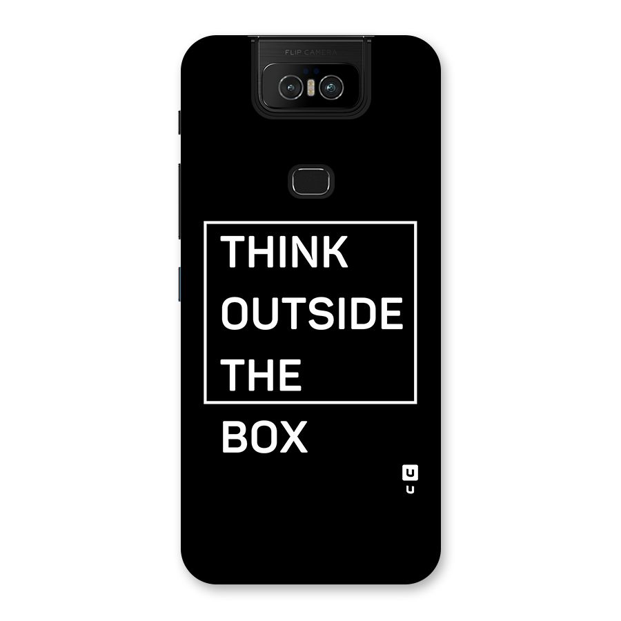 Always Think Outside Back Case for Zenfone 6z