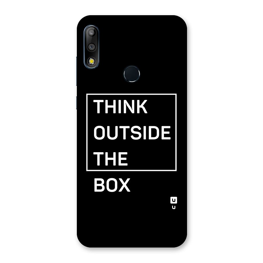 Always Think Outside Back Case for Zenfone Max Pro M2