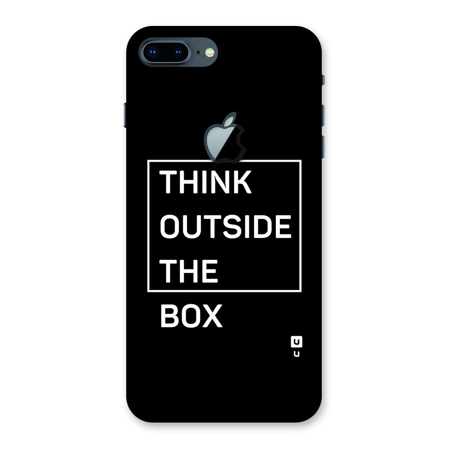 Always Think Outside Back Case for iPhone 7 Plus Apple Cut