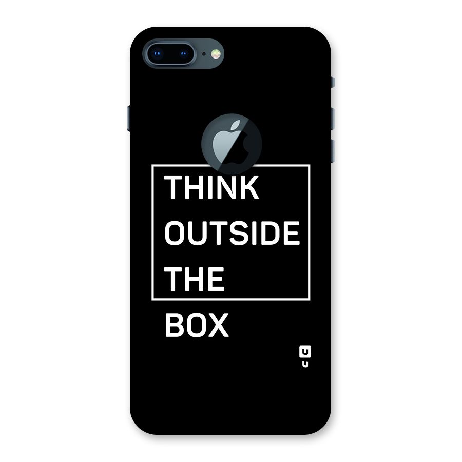 Always Think Outside Back Case for iPhone 7 Plus Logo Cut