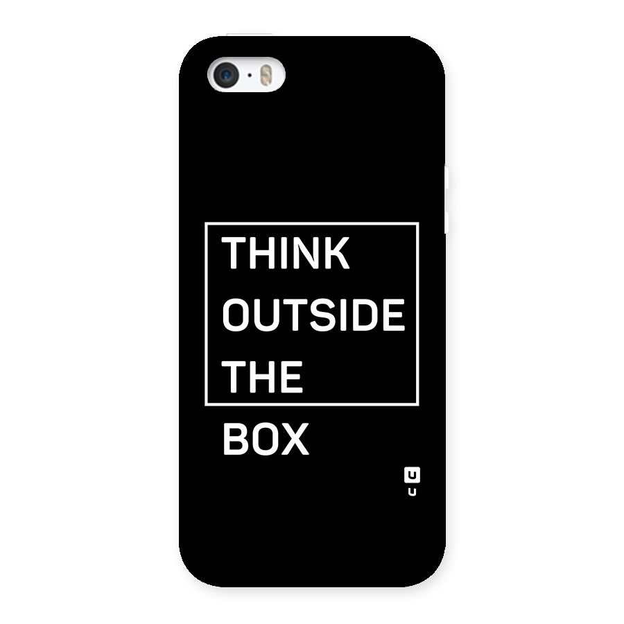 Always Think Outside Back Case for iPhone SE 2016