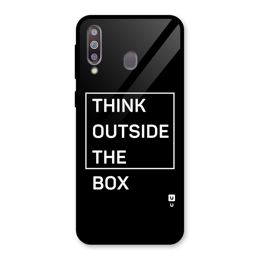Always Think Outside Glass Back Case for Galaxy M30