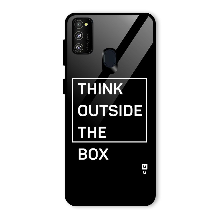 Always Think Outside Glass Back Case for Galaxy M30s
