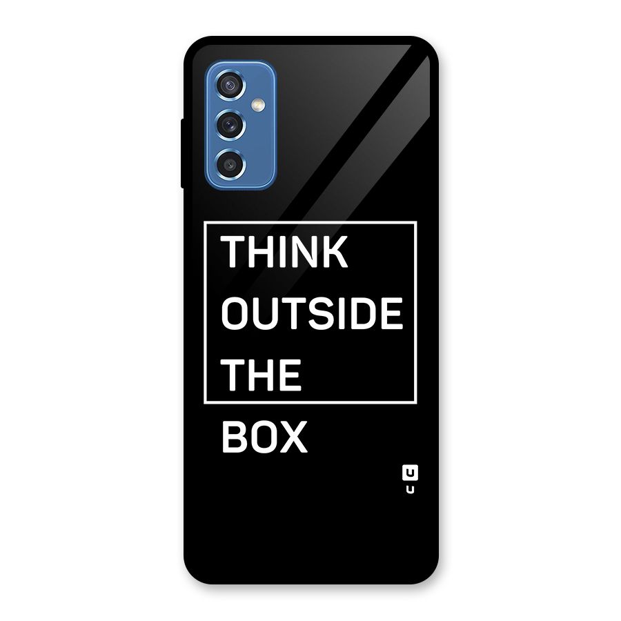 Always Think Outside Glass Back Case for Galaxy M52 5G