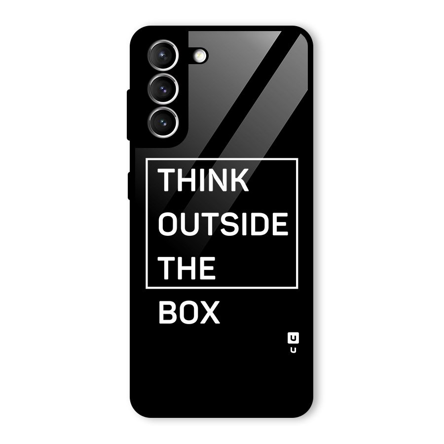 Always Think Outside Glass Back Case for Galaxy S21 5G