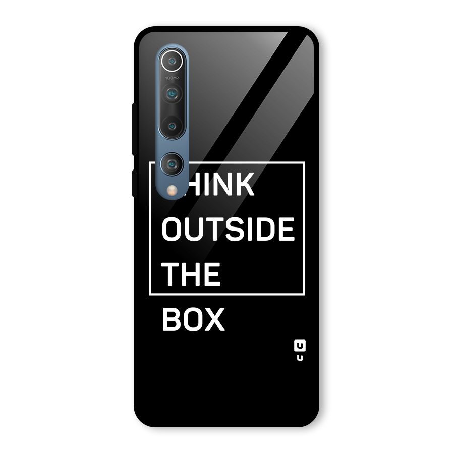 Always Think Outside Glass Back Case for Mi 10