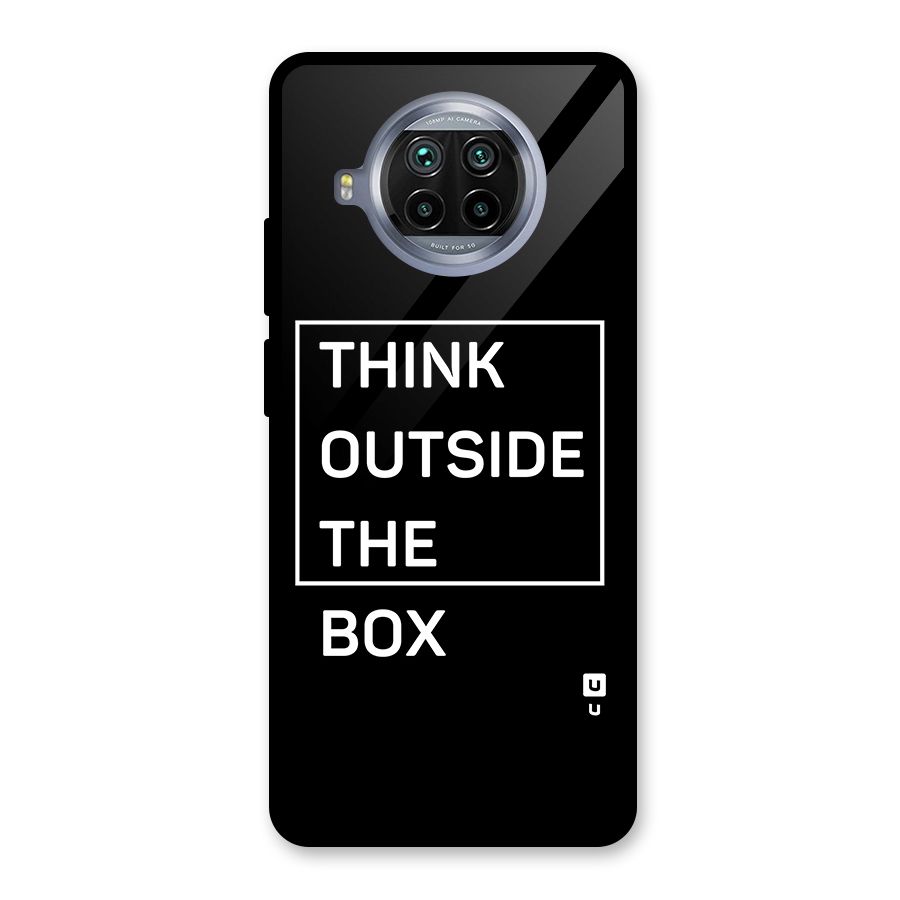 Always Think Outside Glass Back Case for Mi 10i