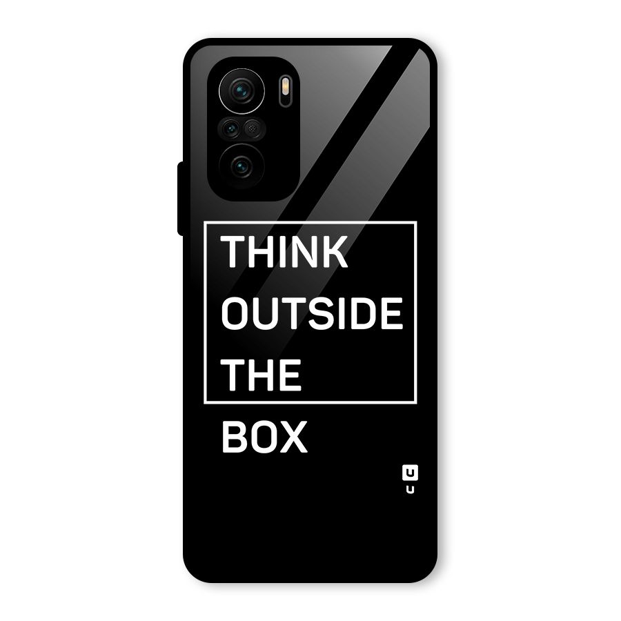 Always Think Outside Glass Back Case for Mi 11X Pro
