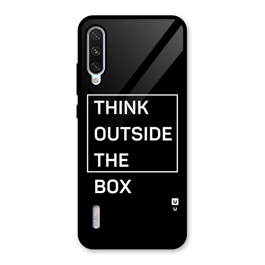 Always Think Outside Glass Back Case for Mi A3