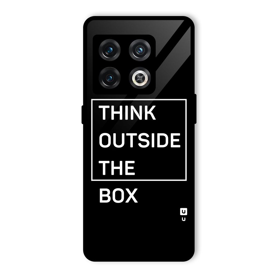 Always Think Outside Glass Back Case for OnePlus 10 Pro 5G