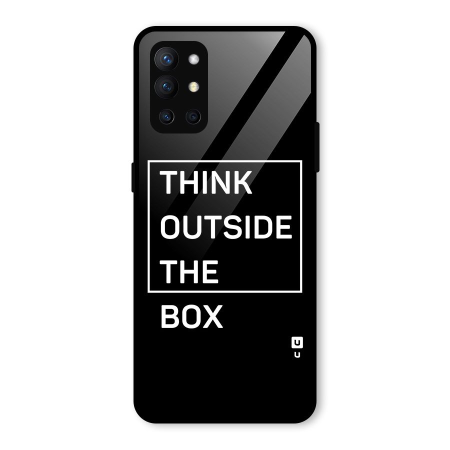 Always Think Outside Glass Back Case for OnePlus 9R