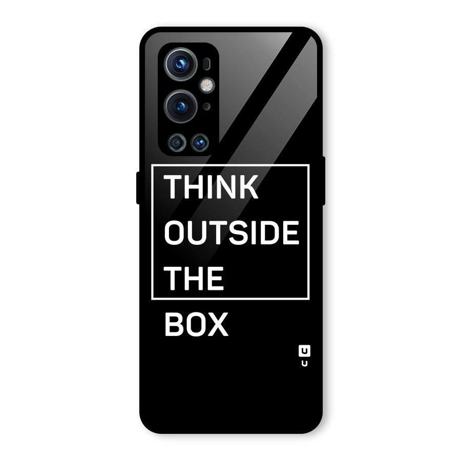 Always Think Outside Glass Back Case for OnePlus 9 Pro