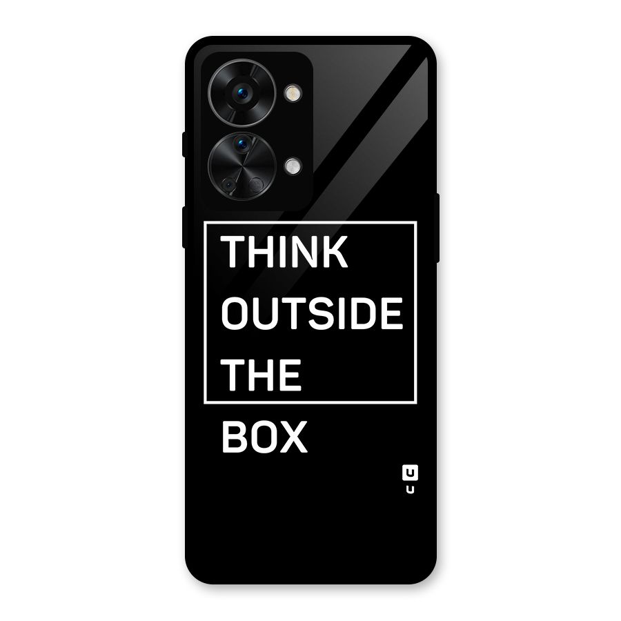Always Think Outside Glass Back Case for OnePlus Nord 2T